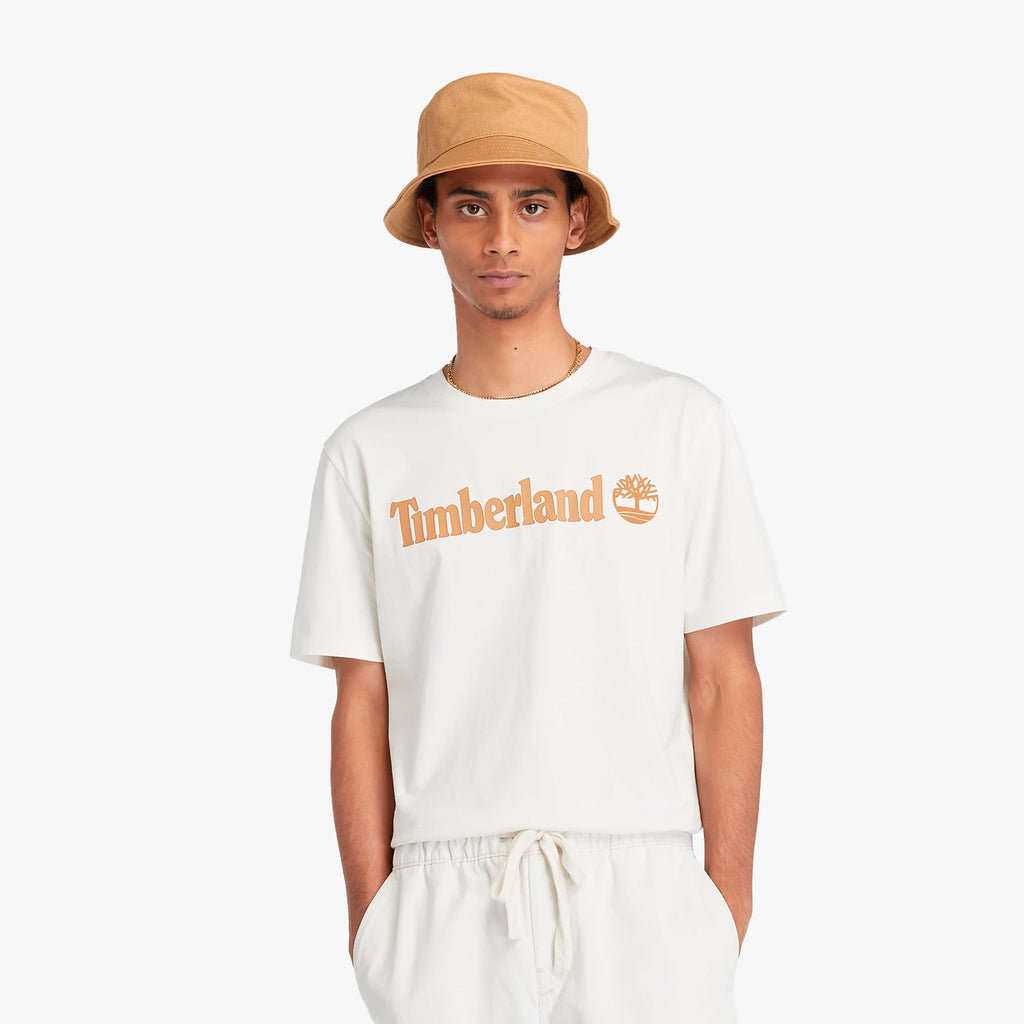 Kennebec River Linear Logo Short Sleeve T-Shirt For Men