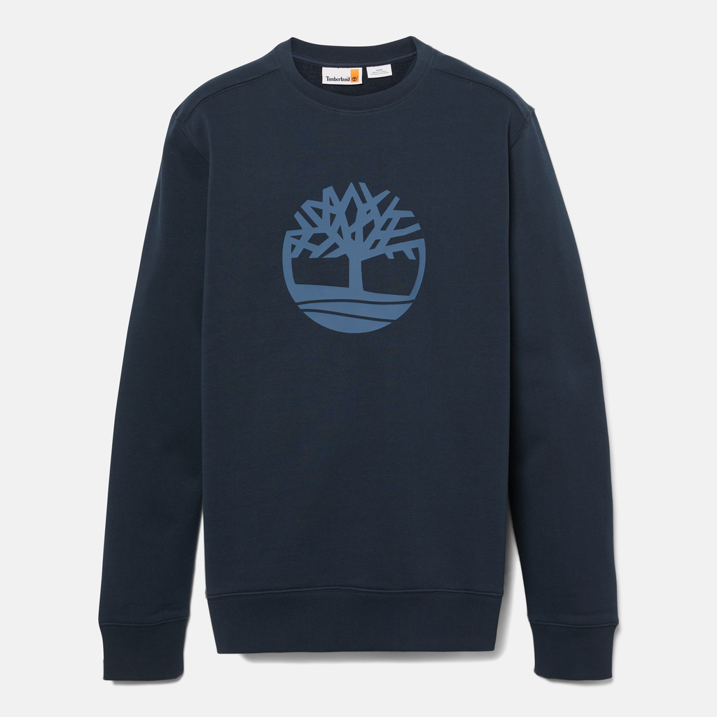 Kennebec River Tree Logo Crew Neck Sweatshirt For Men