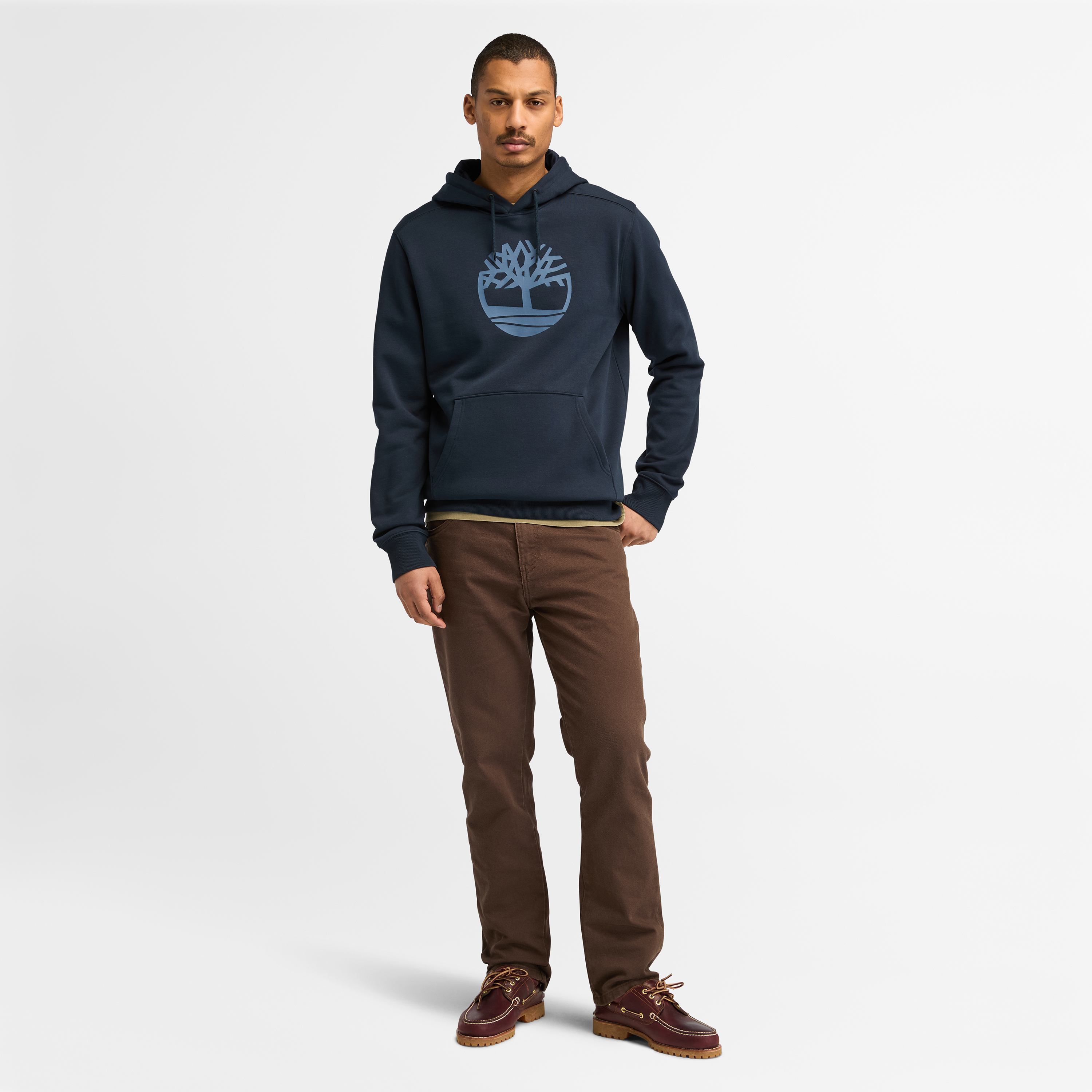 Kennebec River Tree Logo Hoodie For Men
