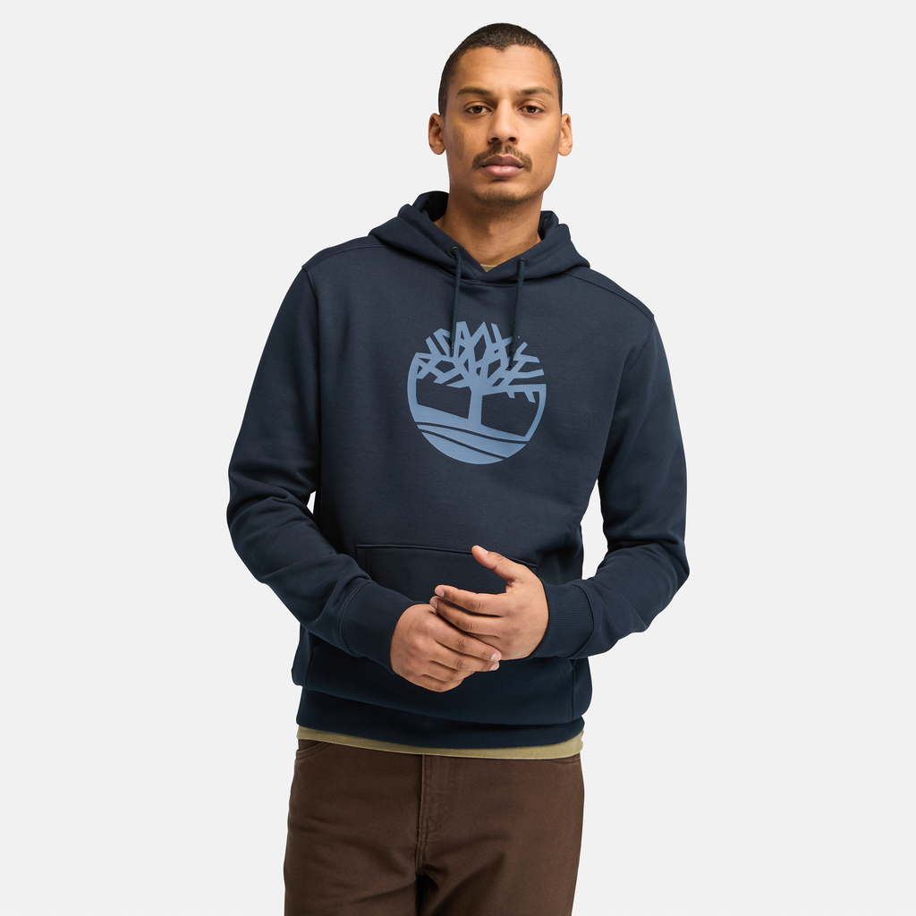 Kennebec River Tree Logo Hoodie For Men