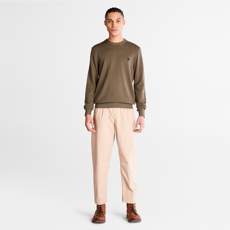 Williams River Organic Cotton Sweater For Men