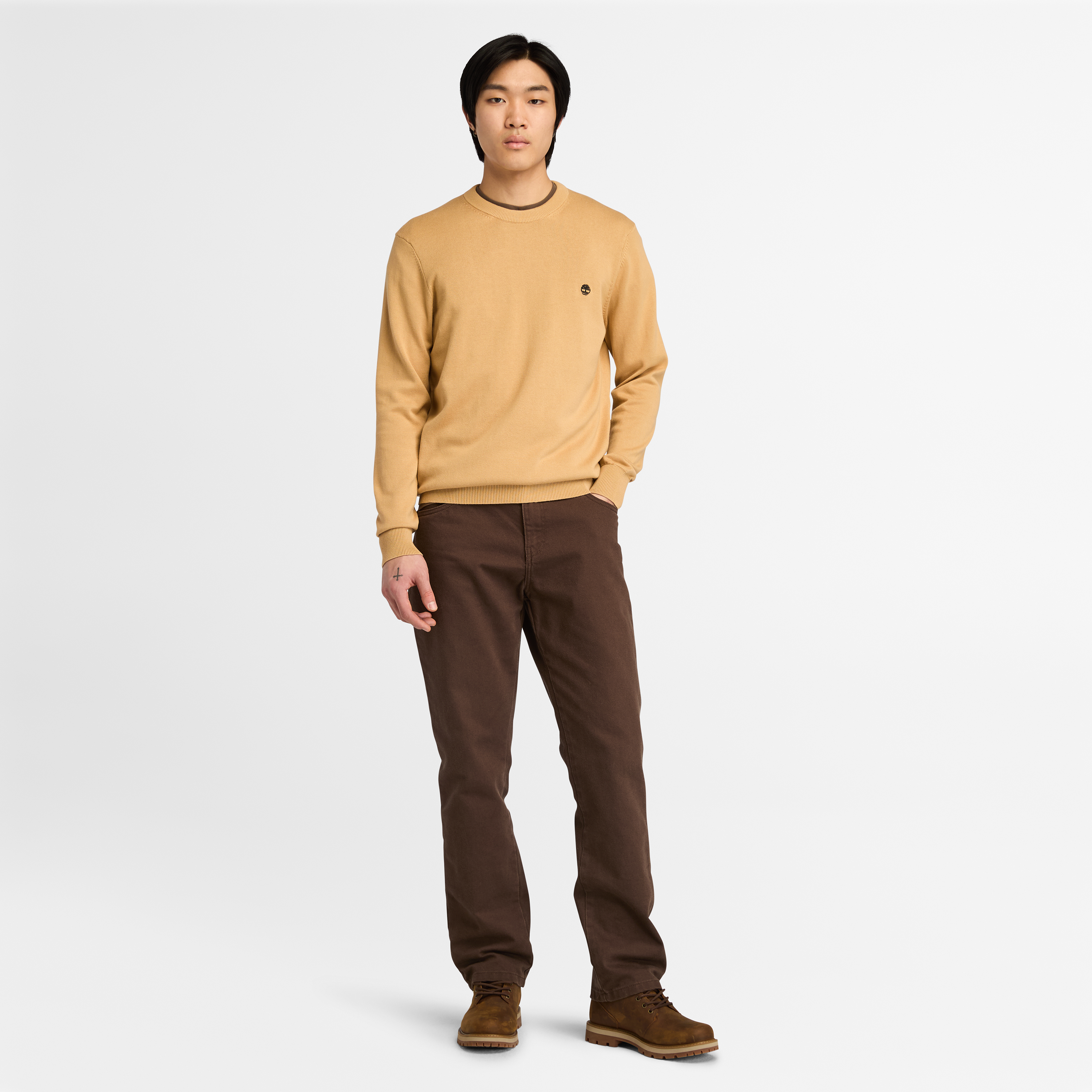 Williams River Cotton Sweater For Men