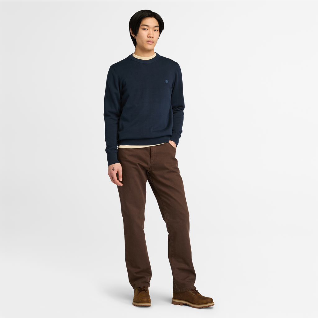 Williams River Cotton Sweater For Men