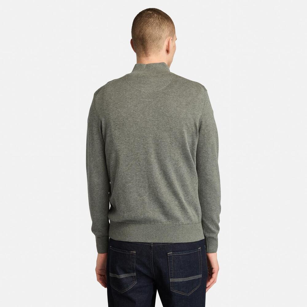 Williams River 1/4 Zip Sweater For Men