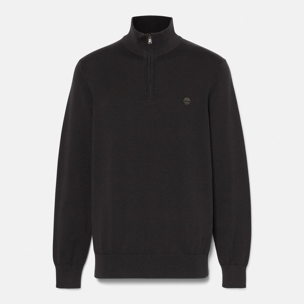 Williams River 1/4 Zip Sweater For Men