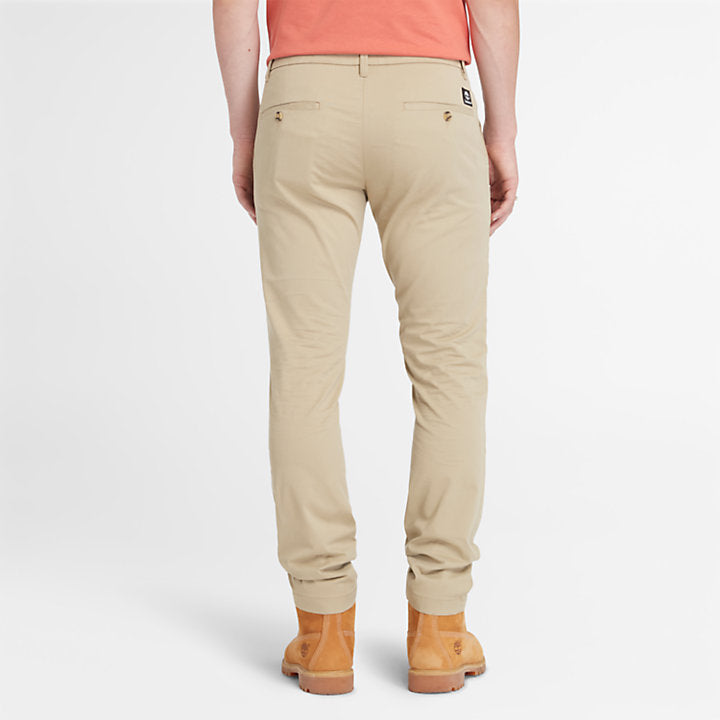 Stretch Slim-Fit Twill Chino For Men