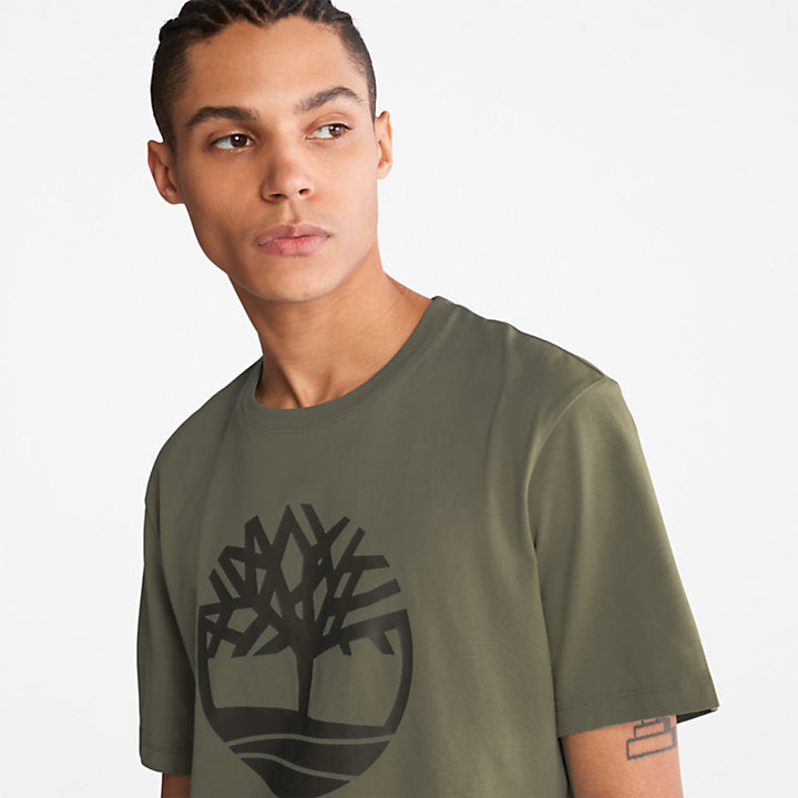 Kennebec River Tree Logo T Shirt For Men