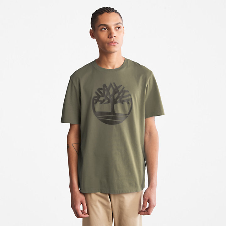Kennebec River Tree Logo T Shirt For Men
