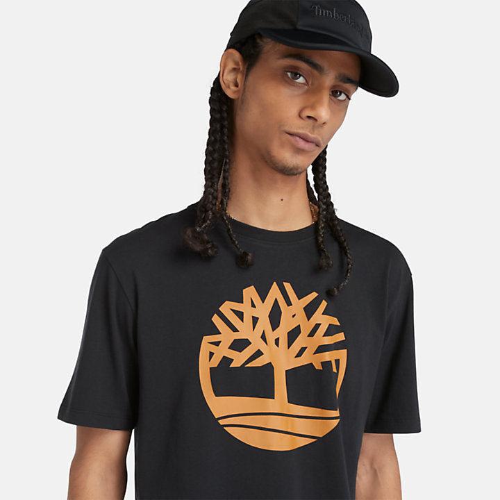 Kennebec River Tree Logo T-Shirt For Men