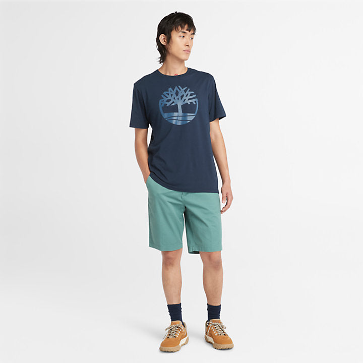 Kennebec River Tree Logo T-Shirt For Men