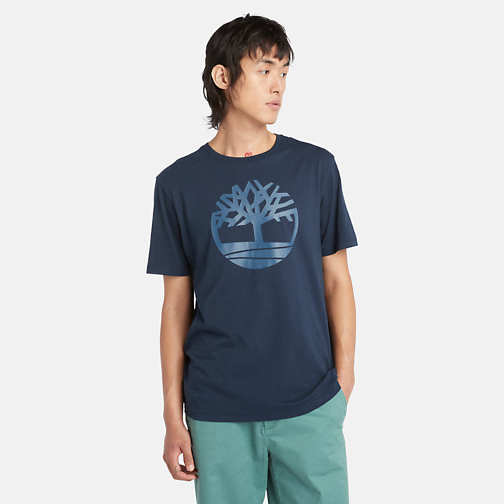 Kennebec River Tree Logo T-Shirt For Men