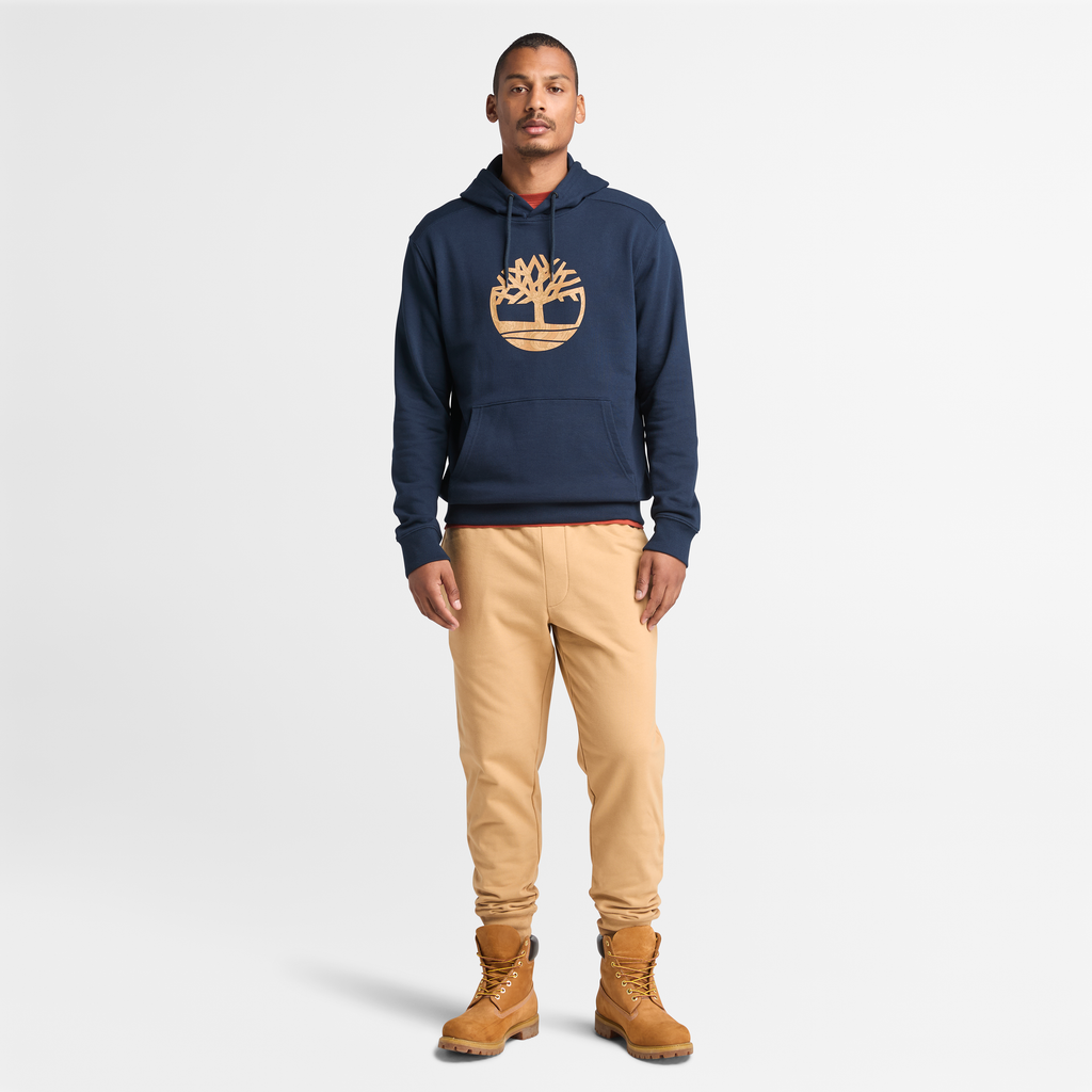 Kennebec River Camo Tree Logo Hoodie For Men