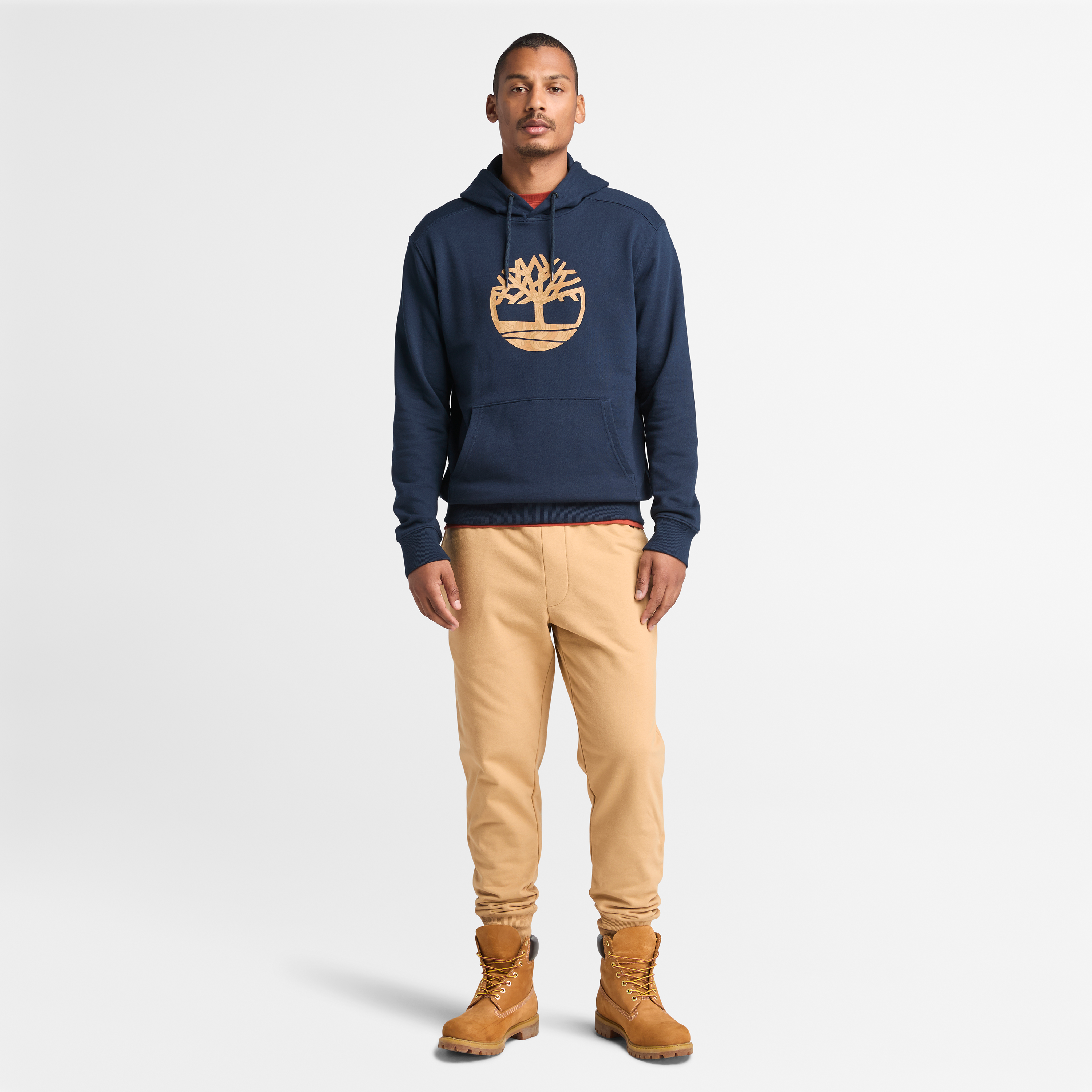 Kennebec River Camo Tree Logo Hoodie For Men