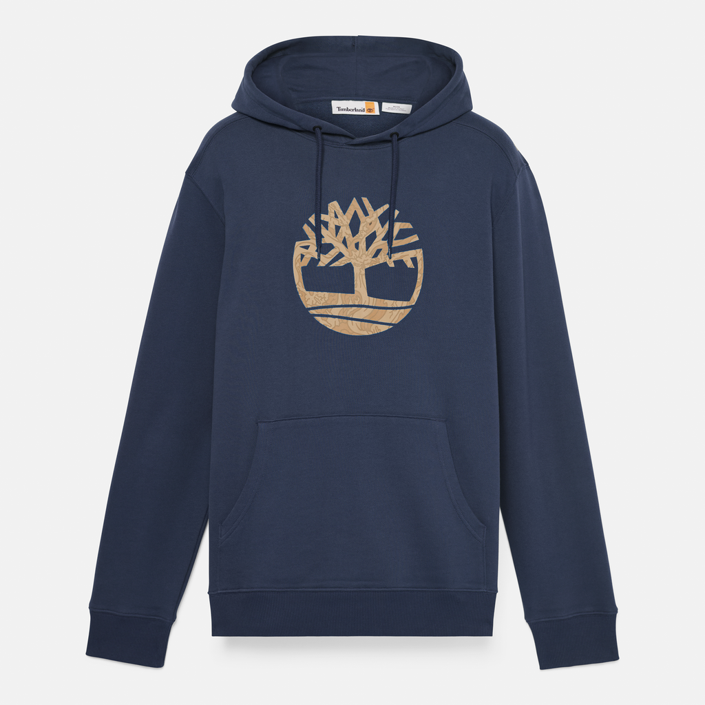 Kennebec River Camo Tree Logo Hoodie For Men