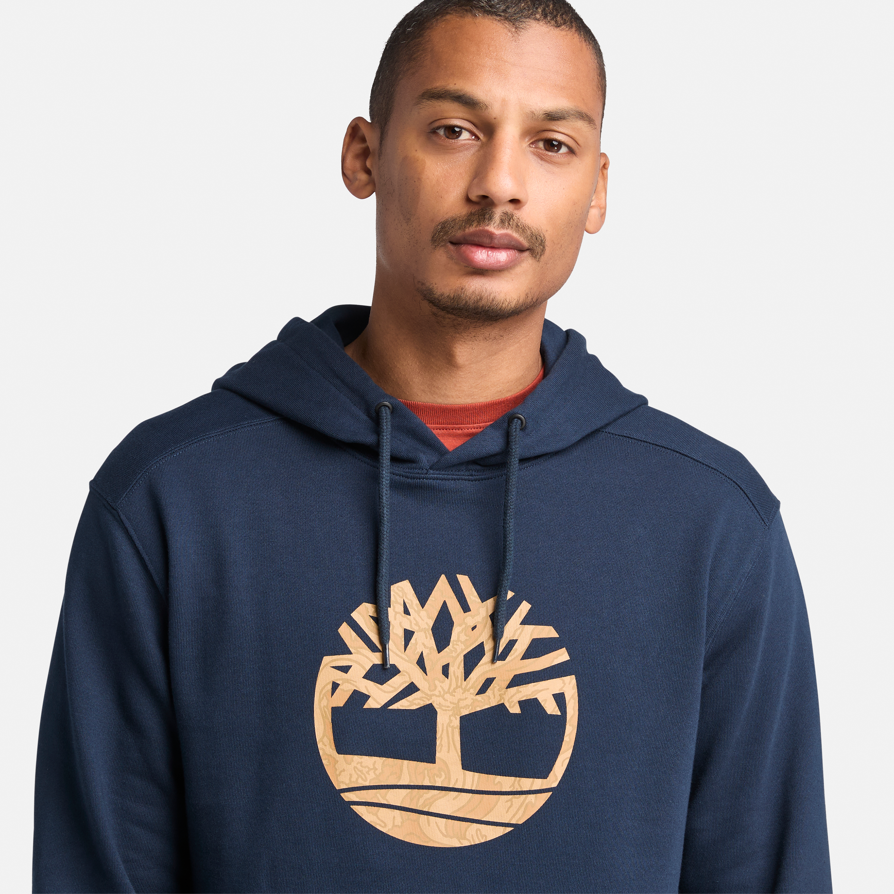 Kennebec River Camo Tree Logo Hoodie For Men