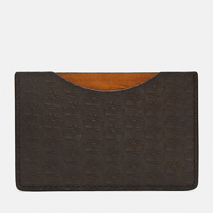 Birch Hill Card Holder With Embossed Tree Logo