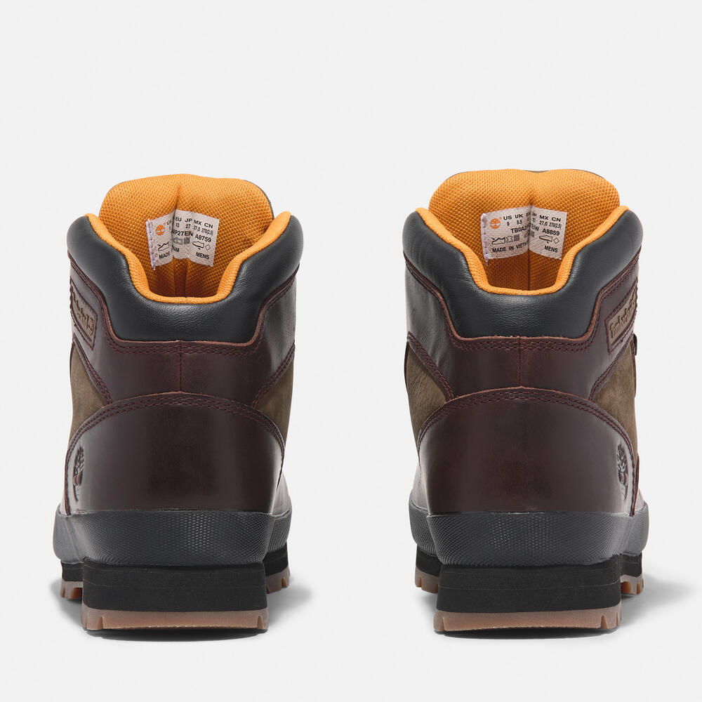 Euro Hiker Mid Lace Up Boot For Men