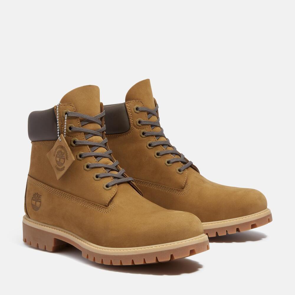 Timberland Premium 6 Inch Lace Up Waterproof Boot For Men