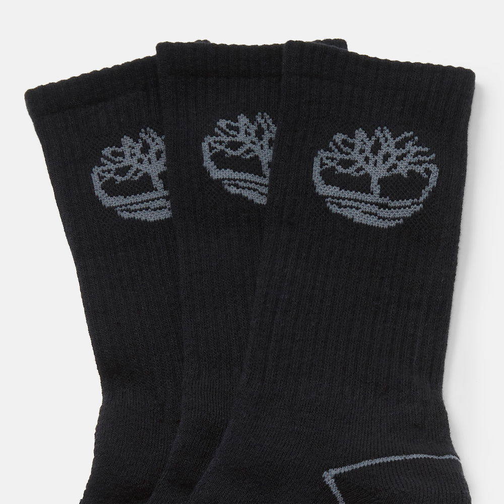 Bowden 3-Pack Logo Crew Socks For Men