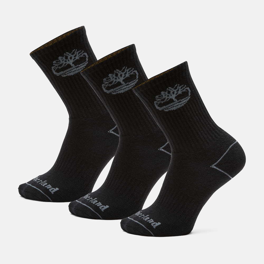 Bowden 3-Pack Logo Crew Socks For Men