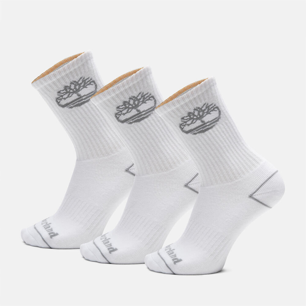 Bowden 3-Pack Logo Crew Socks For Men