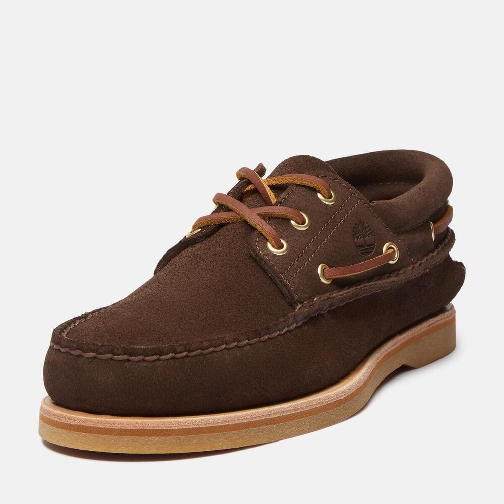 Crafted Suede Boat Shoe For Men
