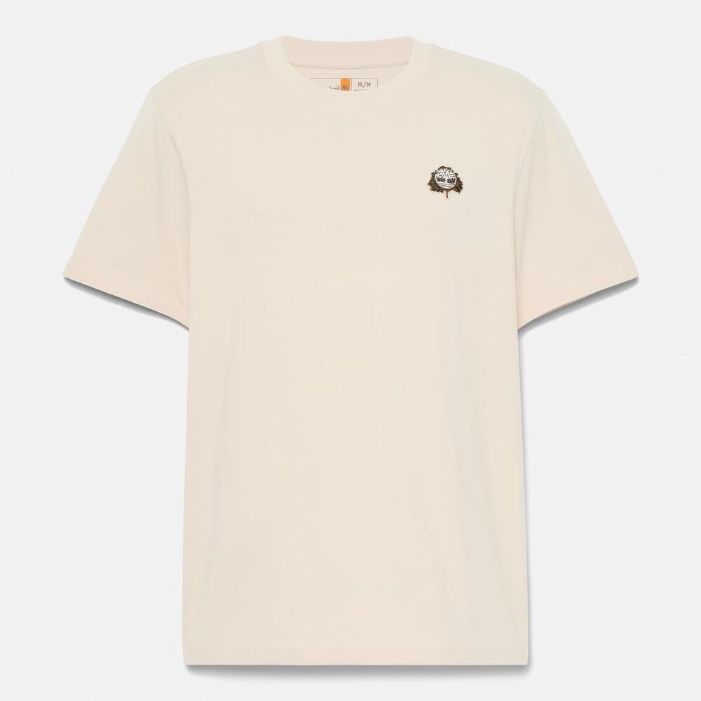 Tree Logo Patch T-Shirt  For Men