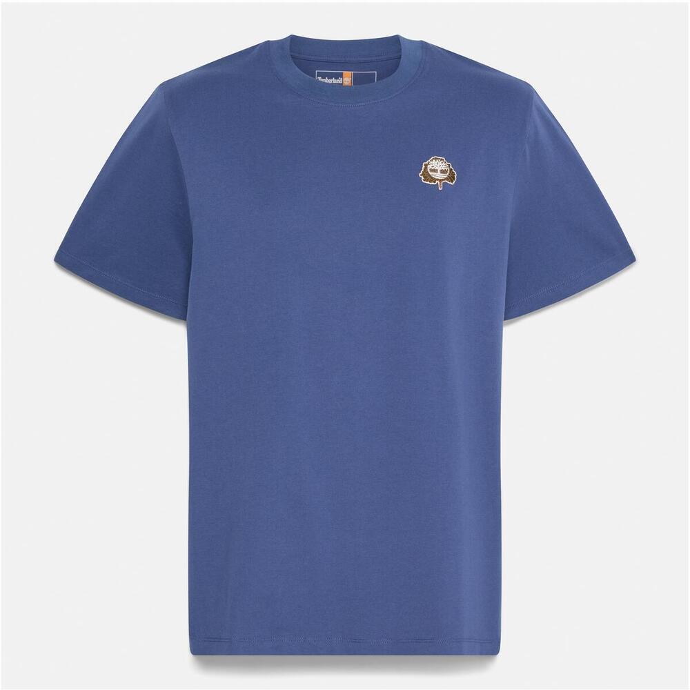 Tree Logo Patch T-Shirt  For Men