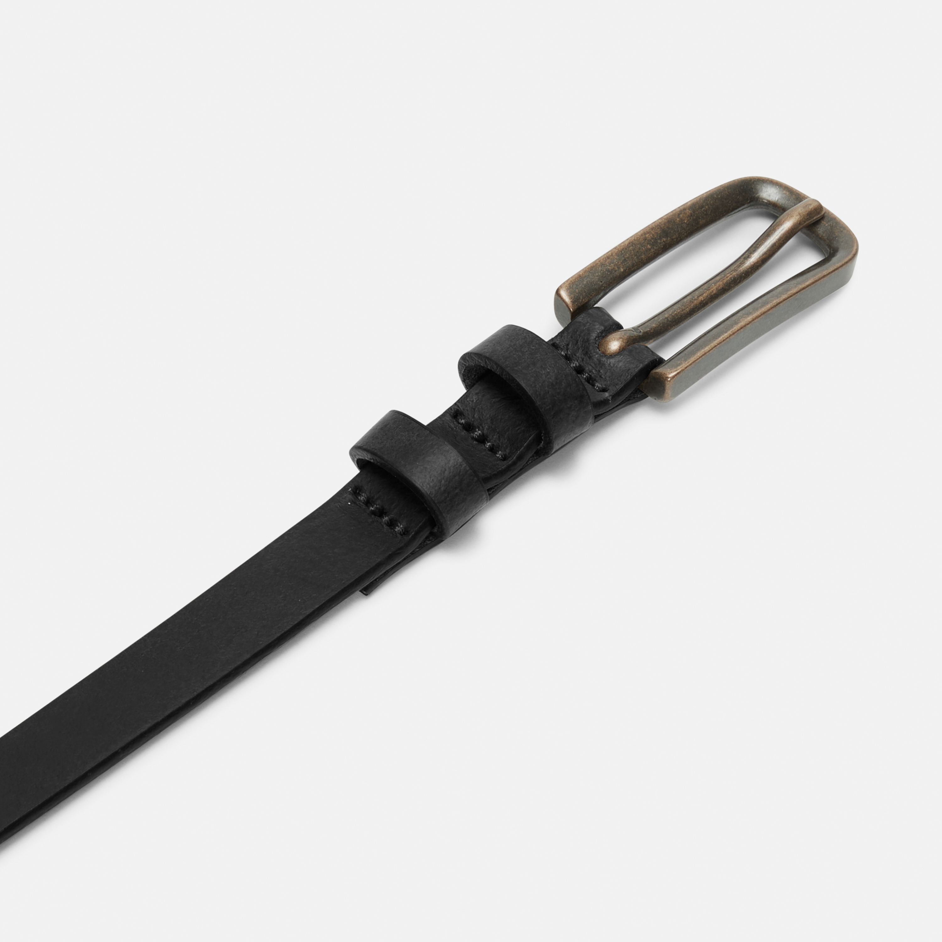 15mm Leather Belt With Studs for Women