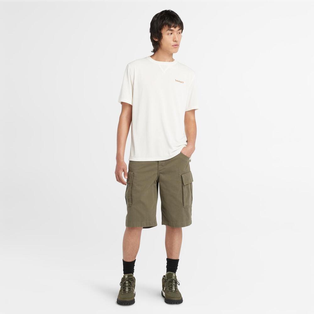 Brookline Twill Cargo Short For Men
