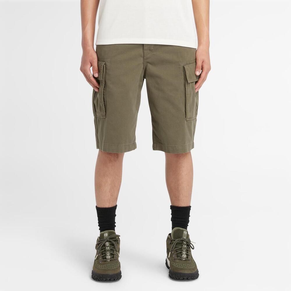 Brookline Twill Cargo Short For Men