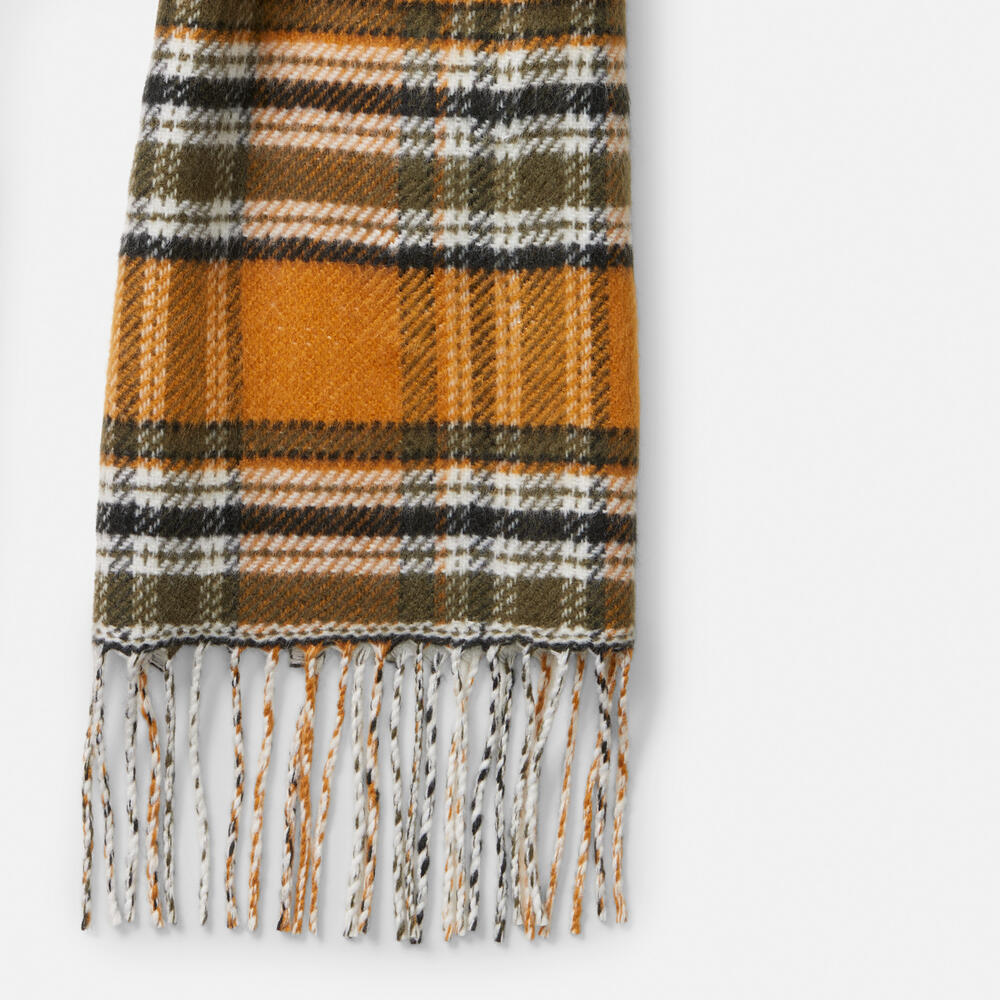 Jacquard Plaid Scarf for Men