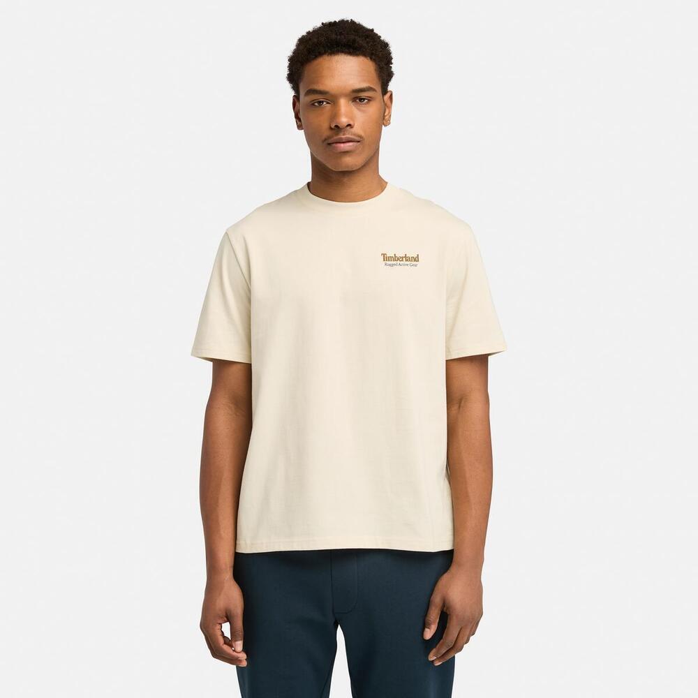 Rugged Active Gear Back Graphic T-Shirt For Men