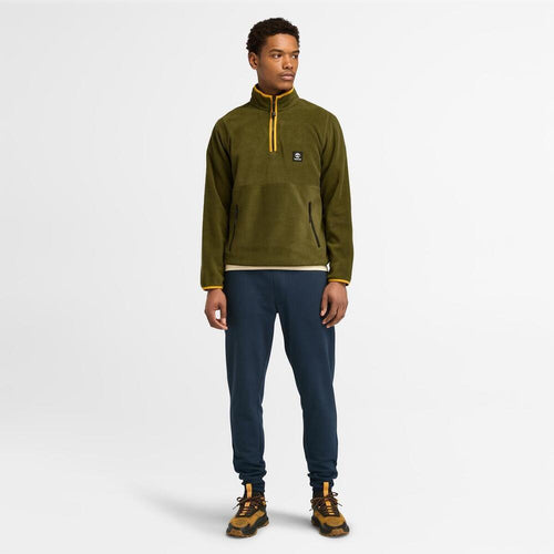 1/4 Zip Polar Fleece Sweater For Men