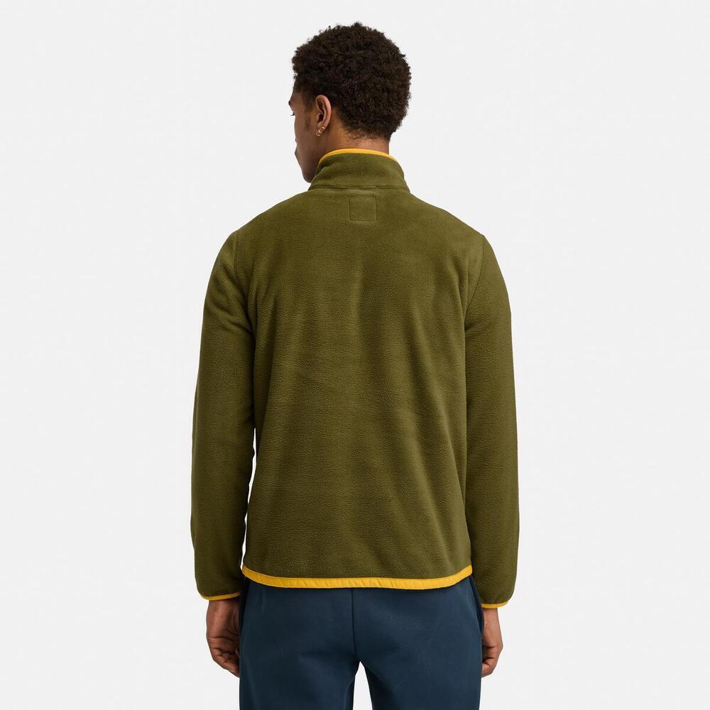 1/4 Zip Polar Fleece Sweater For Men