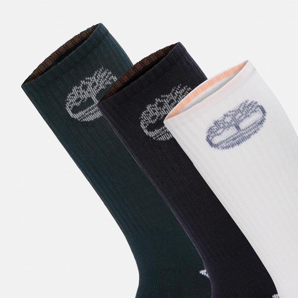 Bowden 3 Pack Bowden Full Cushion Tree Crew Socks