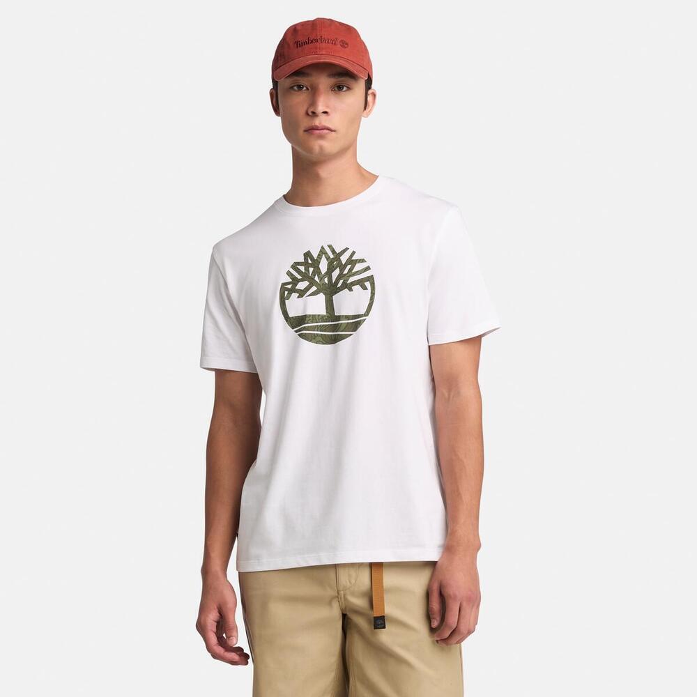 Kennebec River Camo Tree Logo T-Shirt For Men