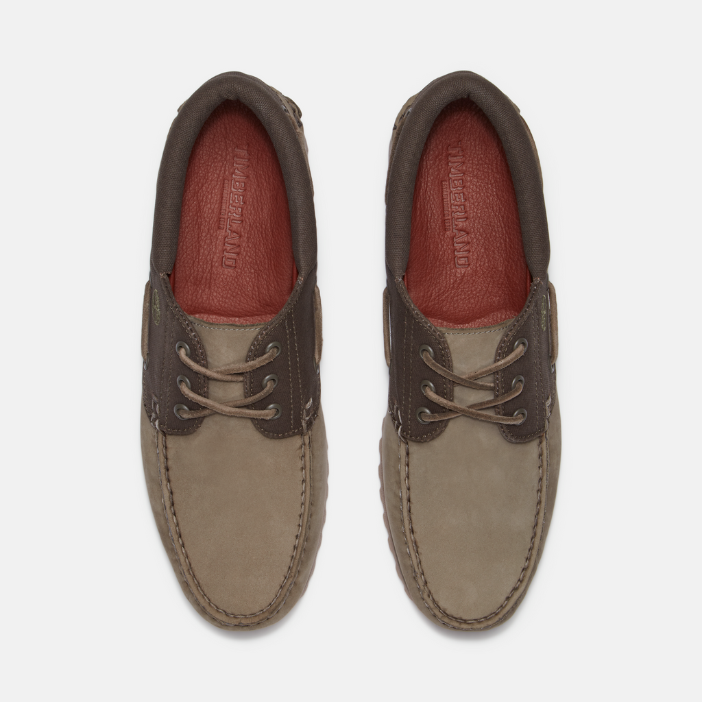 Timberland Authentic Handsewn 3-Eye Boat Shoe For Men