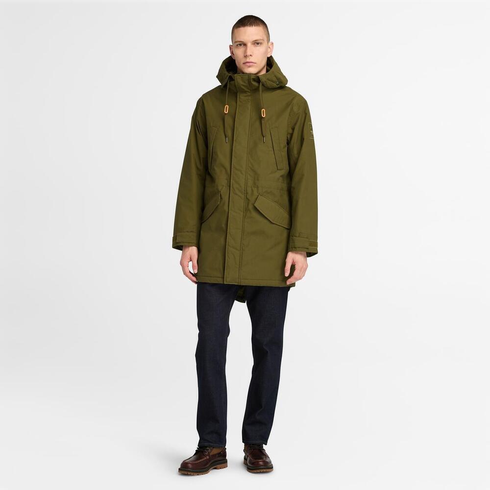 Water Resistant Fishtail Parka For Men