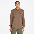 Millers River Long Sleeve Pique Polo For Men