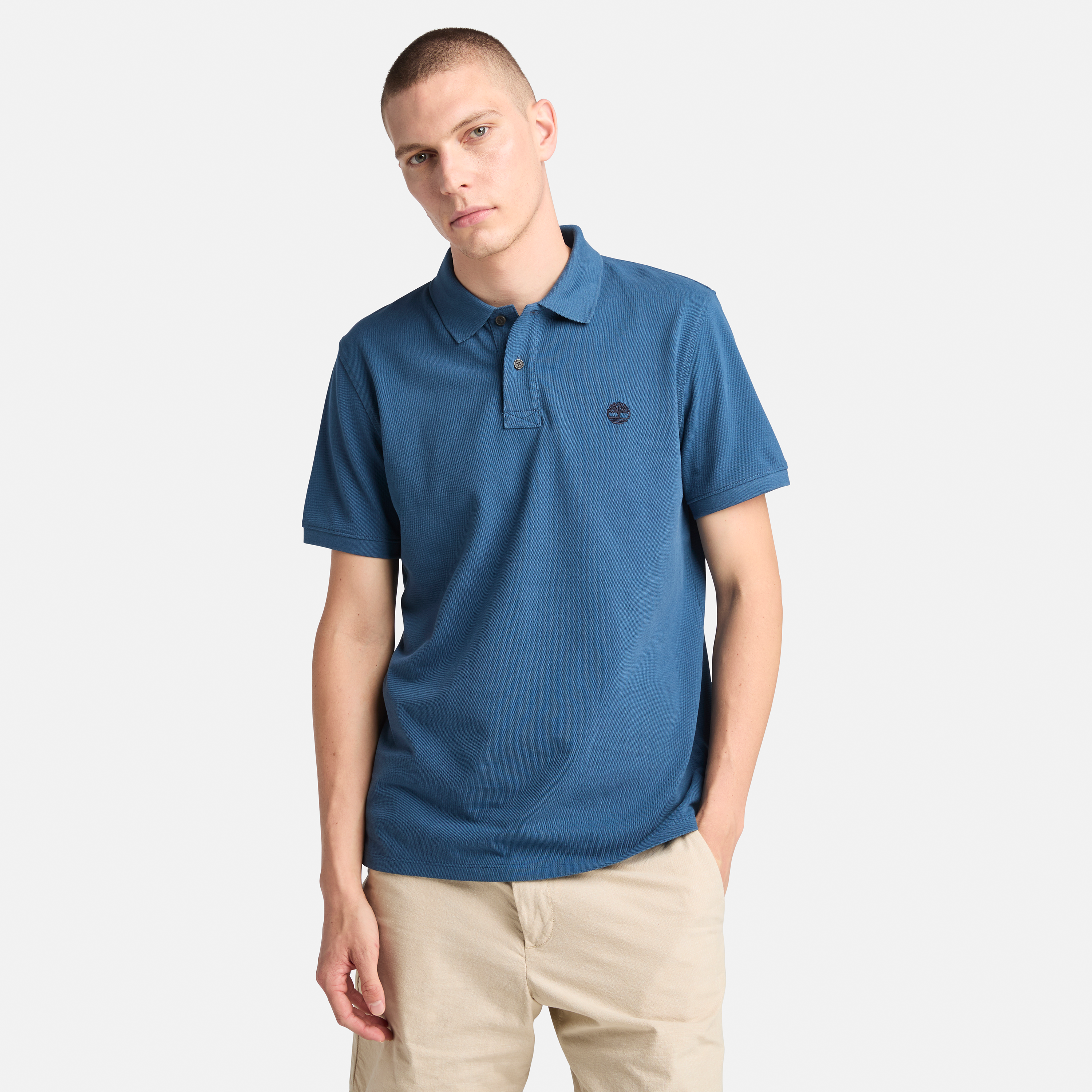 Millers River Pique Short Sleeve Polo For Men