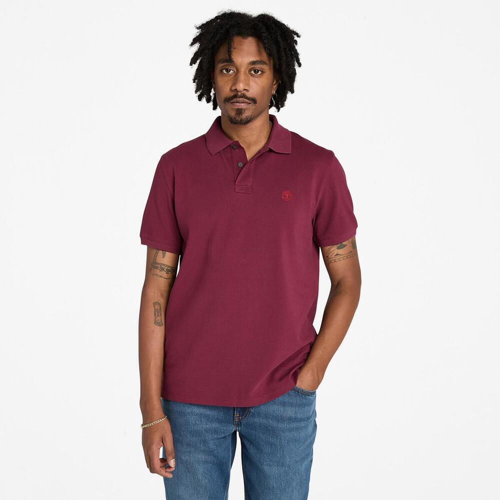 Millers River Pique Short Sleeve Polo For Men