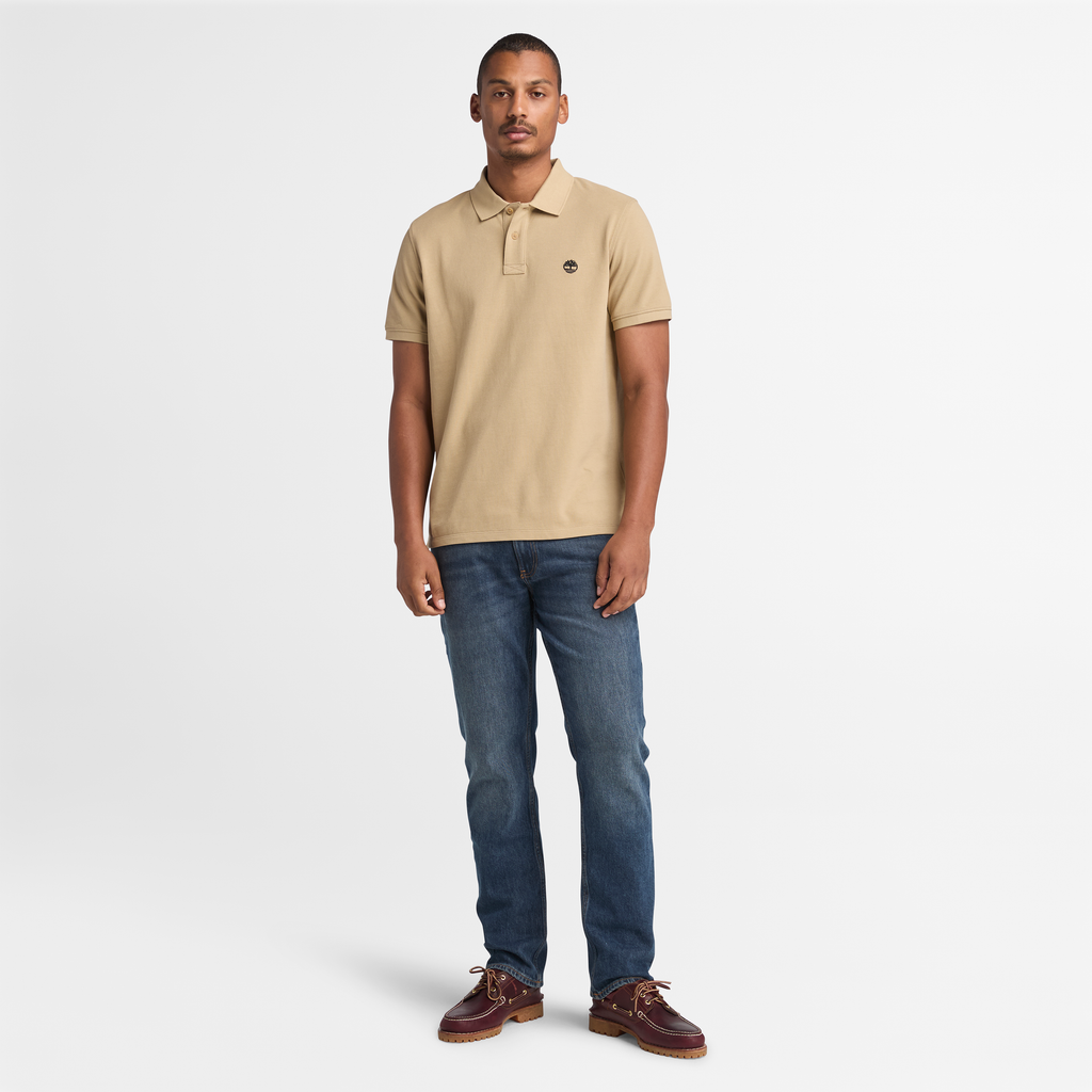 Millers River Pique Short Sleeve Polo For Men