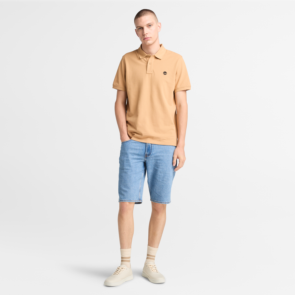 Millers River Pique Short Sleeve Polo For Men