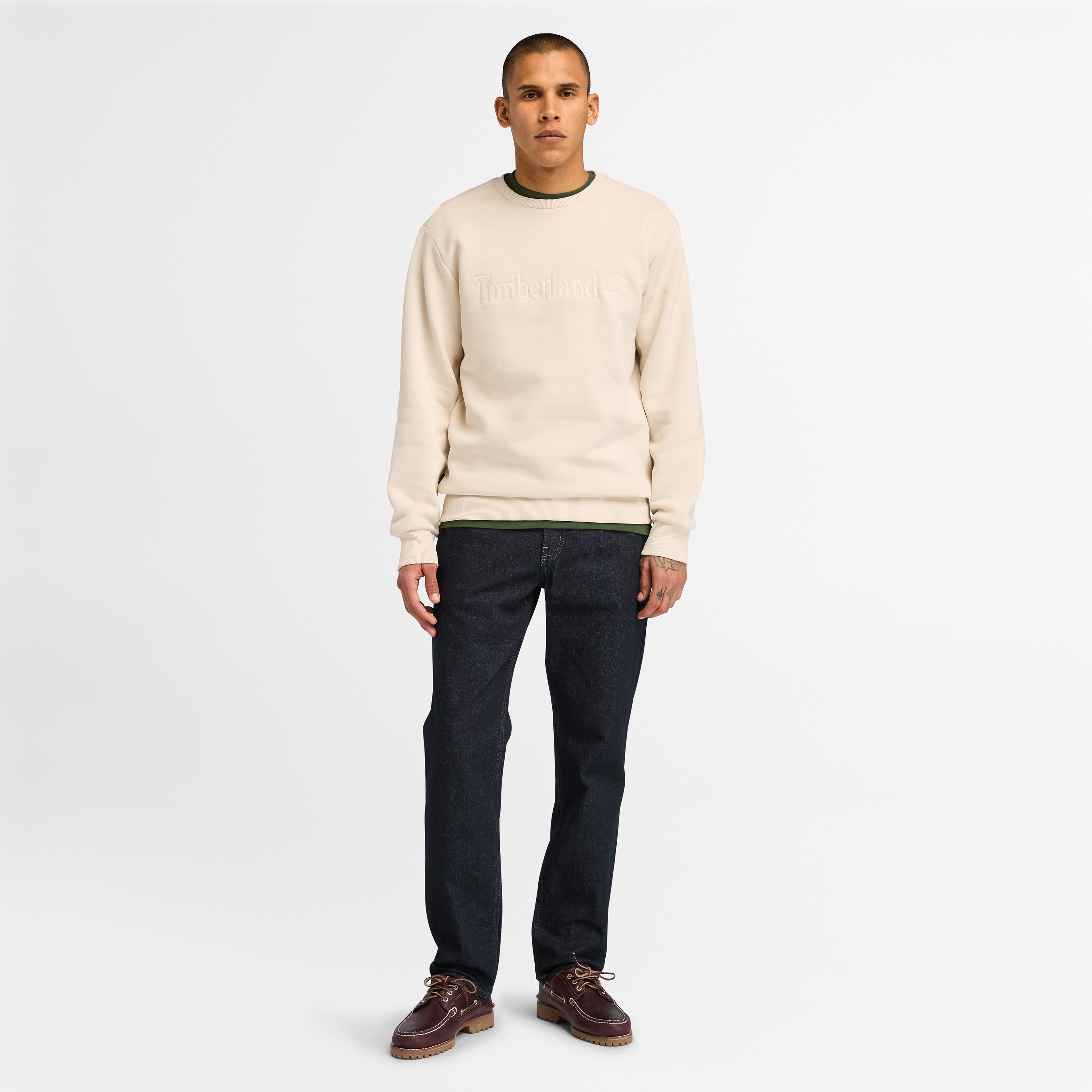 Hampthon Crew Neck Sweatshirt For Men