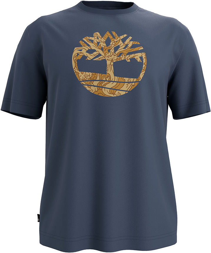 Kennebec River Camo Tree Logo T-Shirt For Men